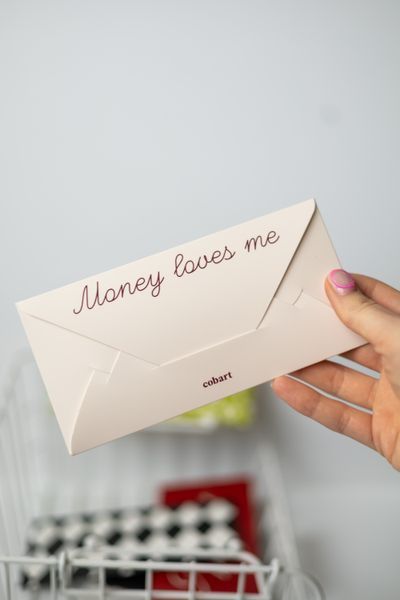 Money loves me - конверт для грошей СS-GС-029 фото